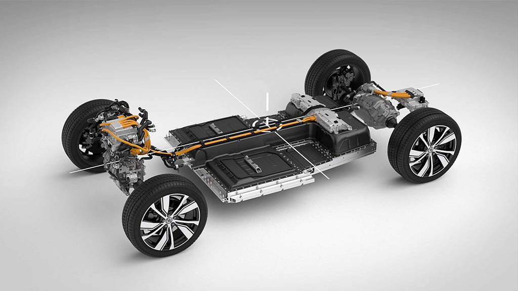 14-ولوو XC40 تمام الکتریکی معرفی شد