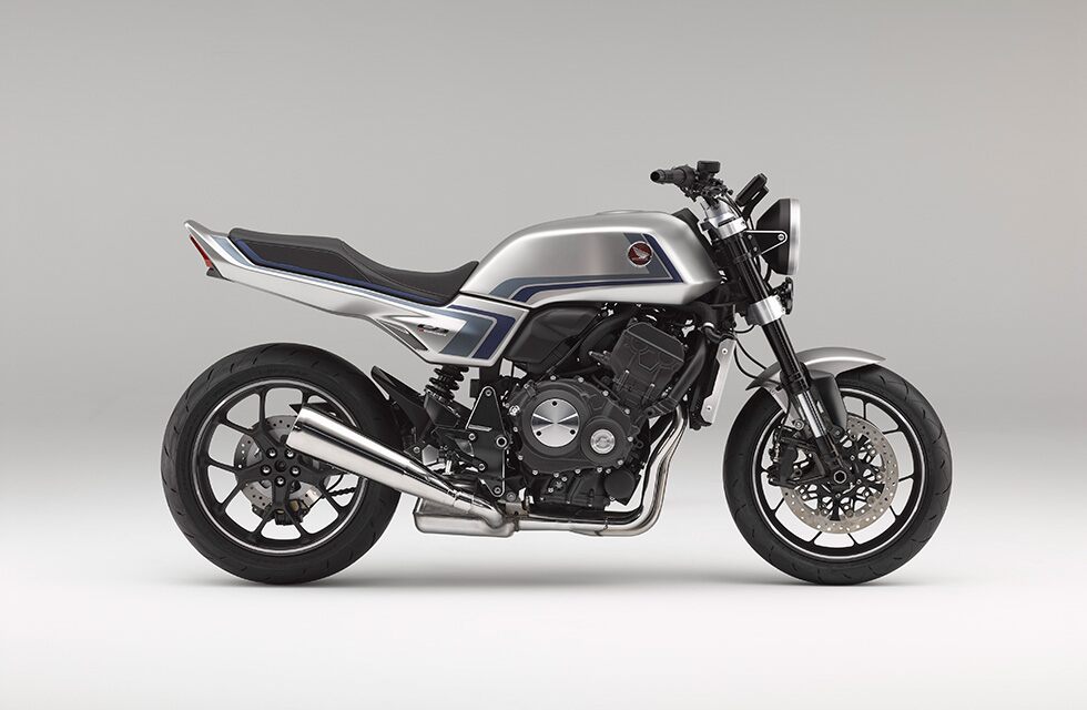 4-رونمایی هوندا CB-F کانسپت،موتور سیکلتی مدرن با ظاهر سنتی