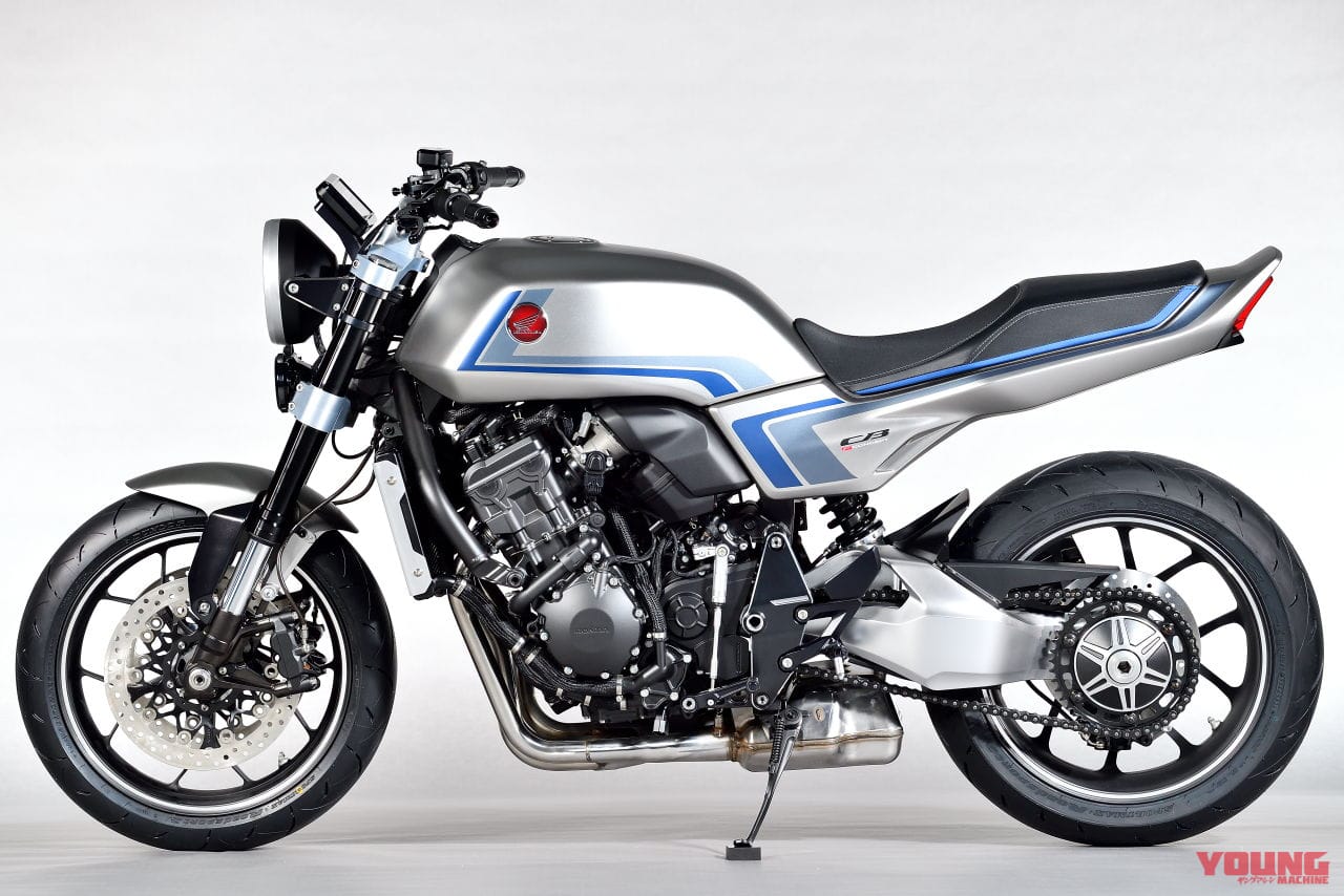10-رونمایی هوندا CB-F کانسپت،موتور سیکلتی مدرن با ظاهر سنتی