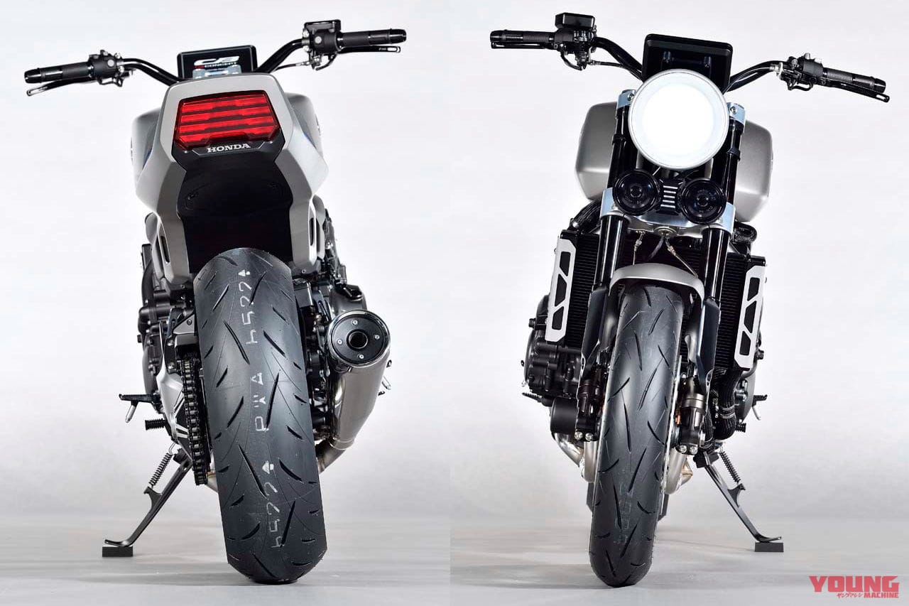 9-رونمایی هوندا CB-F کانسپت،موتور سیکلتی مدرن با ظاهر سنتی