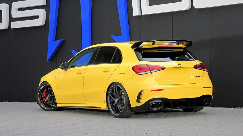 3-مرسدس بنز AMG A45 S  پوسایدن،هاچ بک داغ فوق العاده سریع