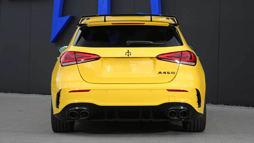 4-مرسدس بنز AMG A45 S  پوسایدن،هاچ بک داغ فوق العاده سریع