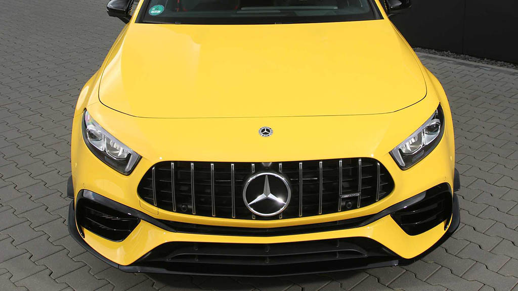 5-مرسدس بنز AMG A45 S  پوسایدن،هاچ بک داغ فوق العاده سریع