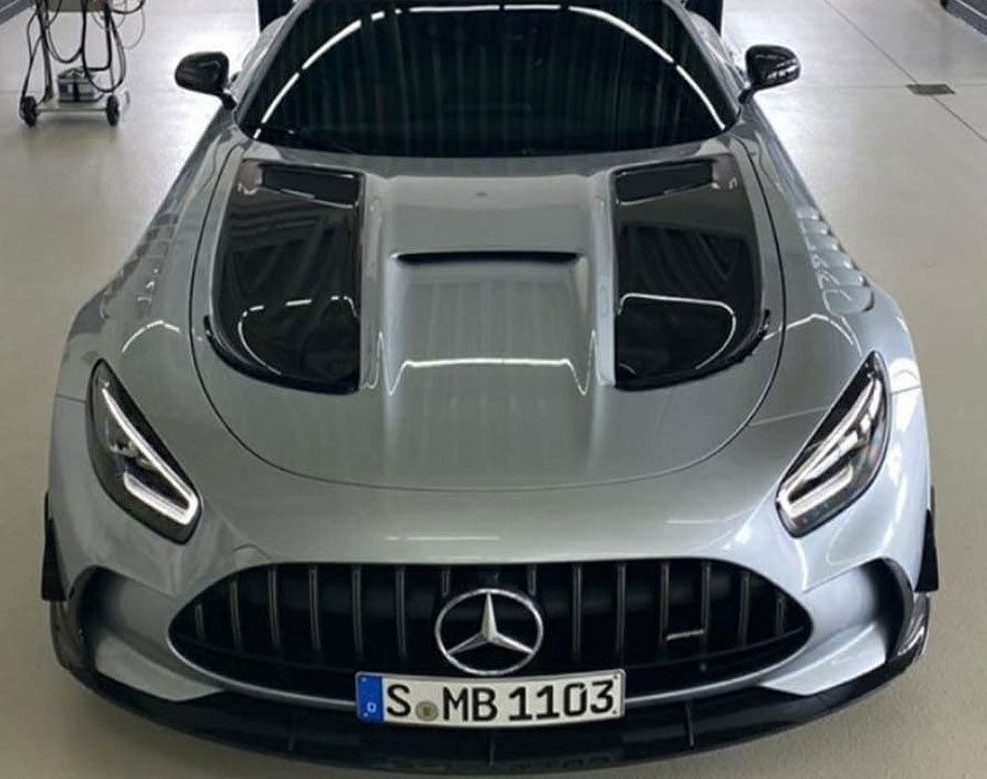 1-انتشار تصاویر غیر رسمی مرسدس بنز AMG GTR بلک سریز ،ترسناک تر از همیشه