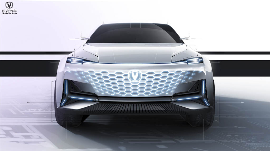1-معرفی کانسپت ویژن V در نمایشگاه خودروی پکن 2020،چانگانی جدید و خاص