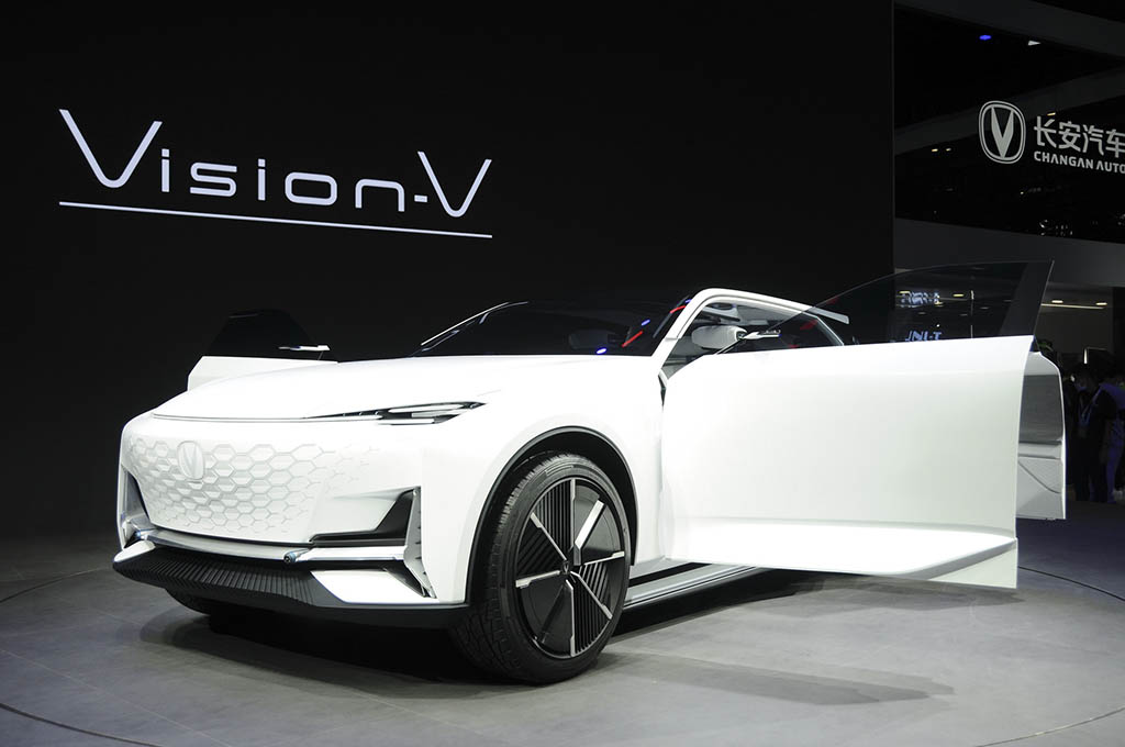 7-معرفی کانسپت ویژن V در نمایشگاه خودروی پکن 2020،چانگانی جدید و خاص