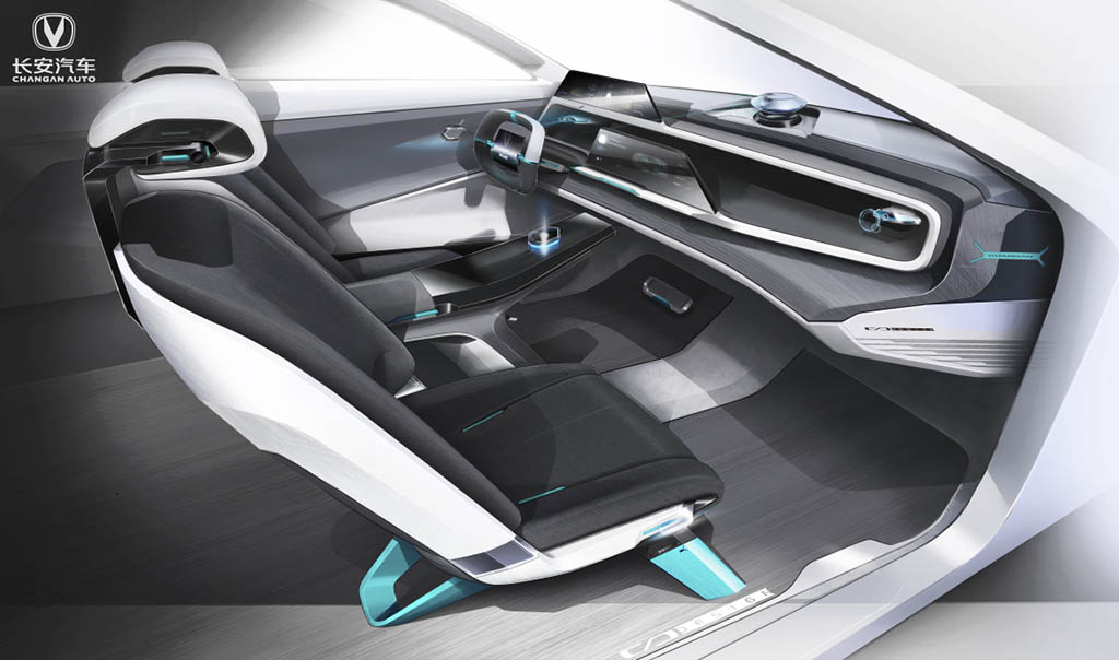 9-معرفی کانسپت ویژن V در نمایشگاه خودروی پکن 2020،چانگانی جدید و خاص