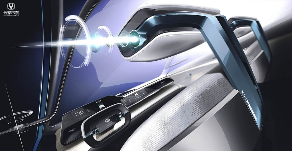 11-معرفی کانسپت ویژن V در نمایشگاه خودروی پکن 2020،چانگانی جدید و خاص