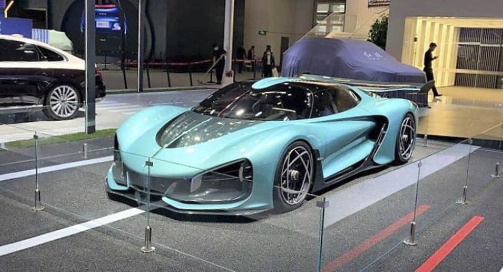 2-ابر خودروی 1900 اسب بخاری هونگچی،ستاره نمایشگاه خودروی پکن 2020