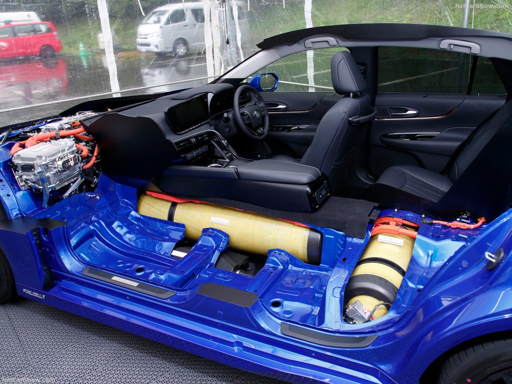 7-مشخصات تویوتا میرای جدید اعلام شد،خودروی هیدروژنی با برد 650 کیلومتر