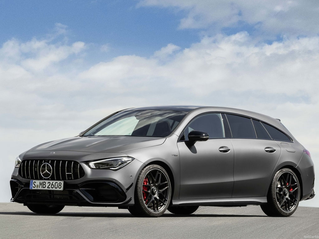 ۶-مرسدس CLA45 S AMG شوتینگ بریک