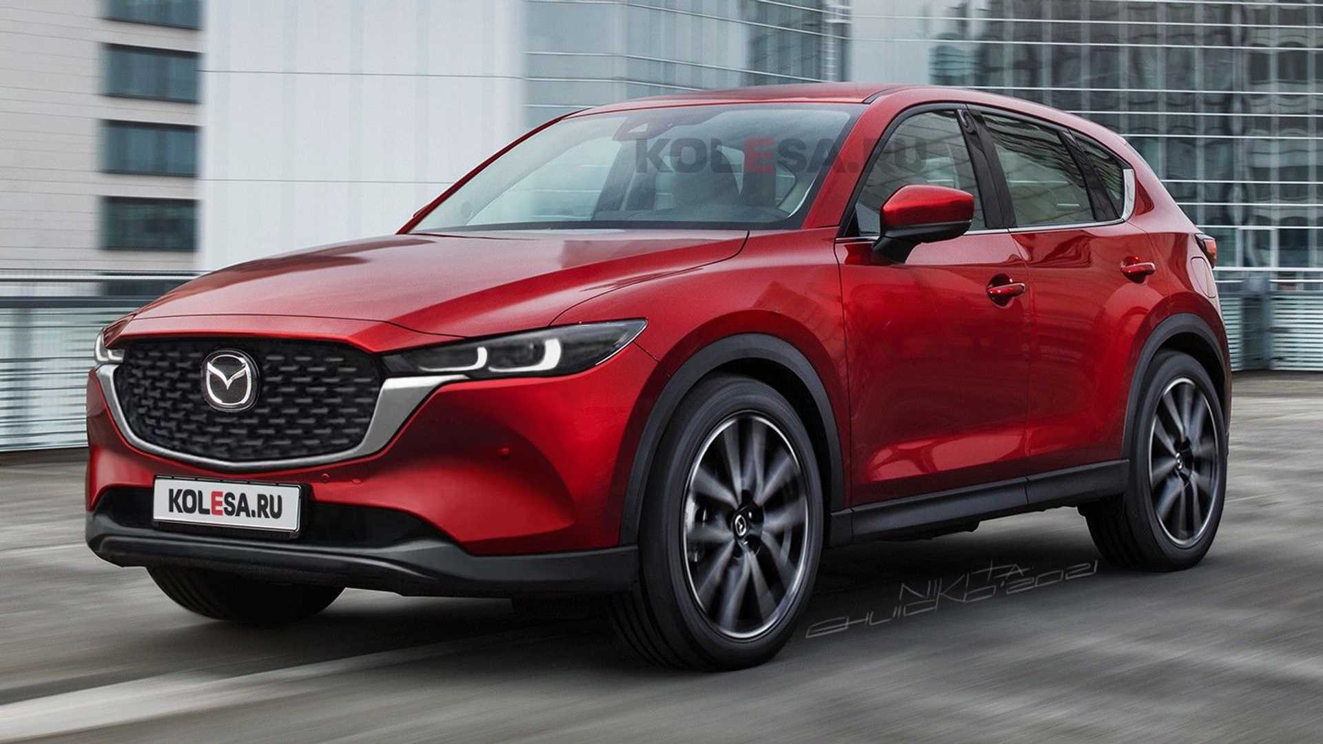 1-مزدا CX-5 مدل 2022 را پیش از رونمایی ببینید