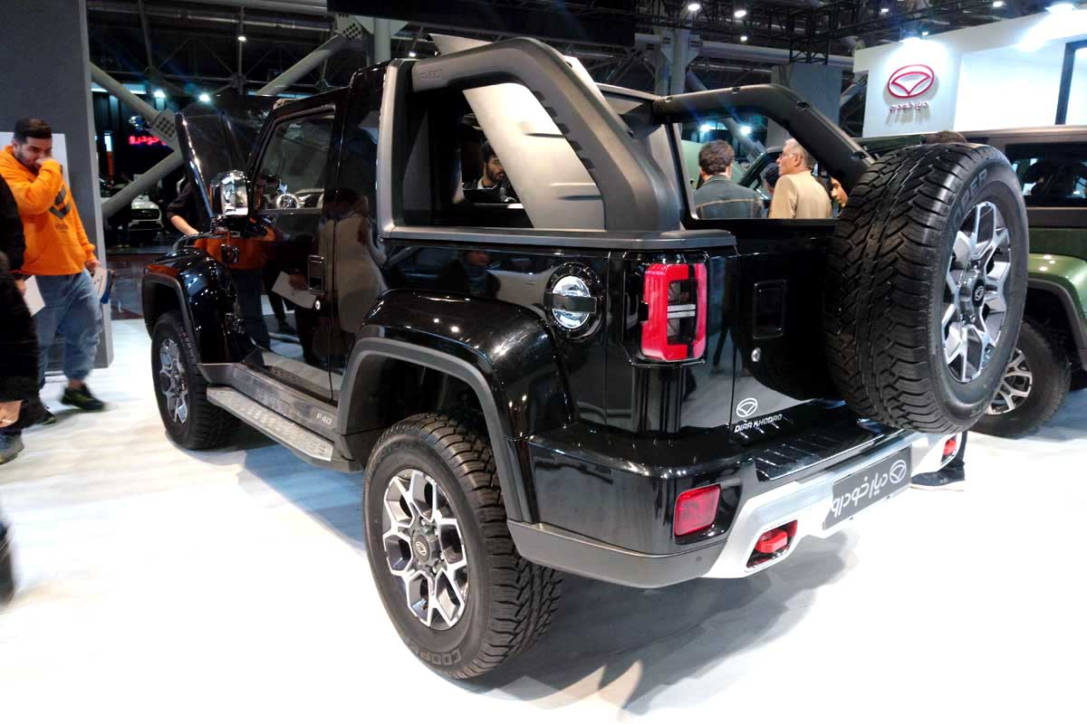 مشخصات فنی دیار BJ40