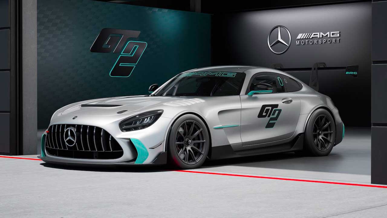 1-معرفی مرسدس AMG GT2؛خودروی مسابقه ای قابل خریداری برای عموم