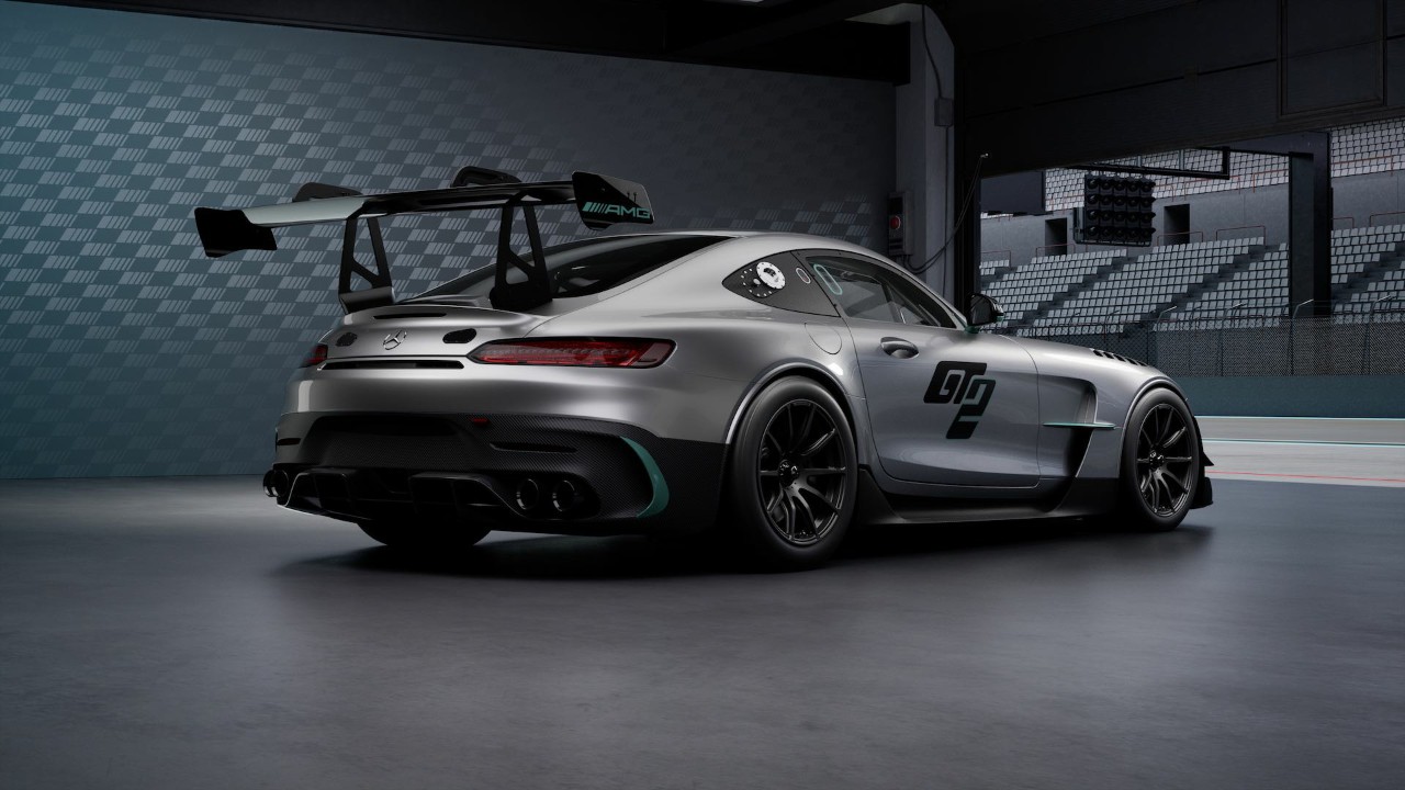 4-معرفی مرسدس AMG GT2؛خودروی مسابقه ای قابل خریداری برای عموم