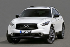 QX70 تنها اینفینتی حاضر در نمایشگاه فرانکفورت