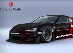 تیونینگ سنگین Liberty Walk بر روی تویوتا 86