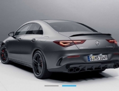 لو رفتن  تصاویر مرسدس جدید AMG CLA 45