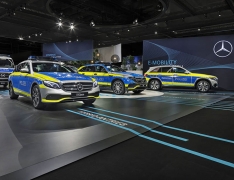 خودروهای پلیس جدید مرسدس بنز معرفی شد