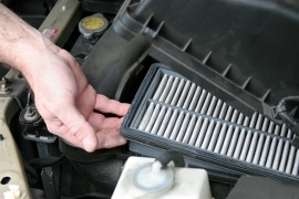 کار فیلتر هوا در خودرو