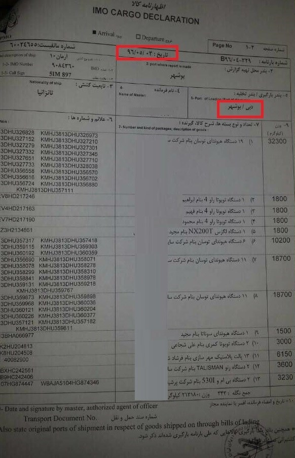 34802 فروش غیرقانونی مجوز برای ترخیص خودرو