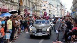 34811 گردهمایی خودروهای قدیمی در مسکو+عکس
