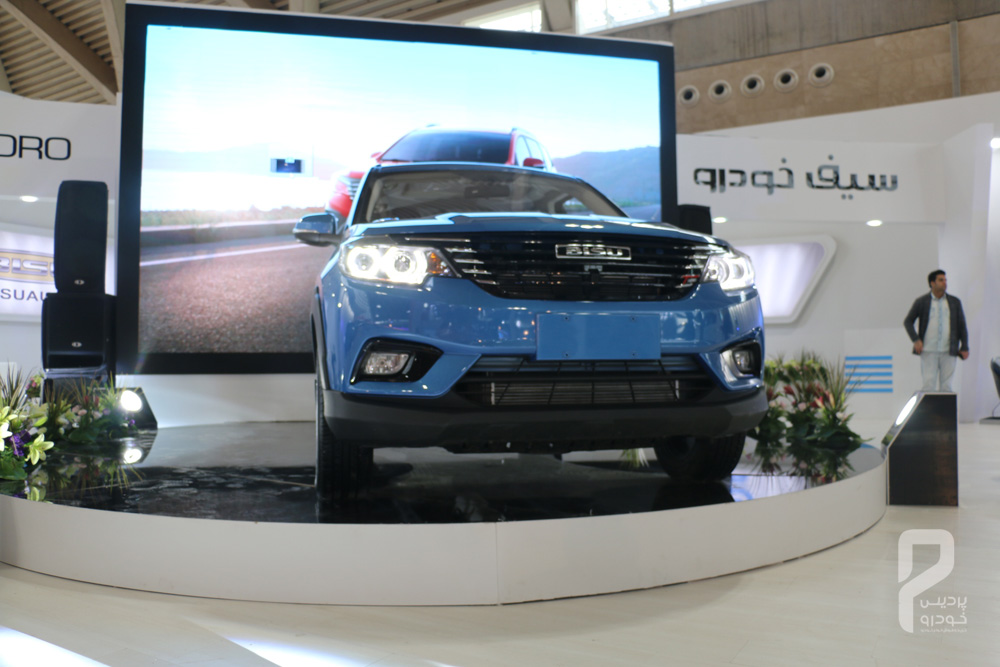 41717 سیف خودرو خودروی چینی بیسو T3 را رونمایی کرد