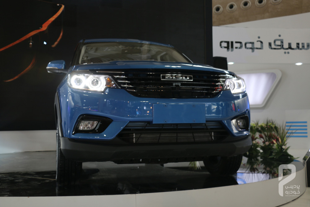 41718 سیف خودرو خودروی چینی بیسو T3 را رونمایی کرد