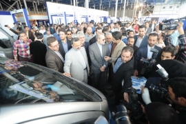 افتتاحیه نمایشگاه خودروی مشهد به روایت تصویر