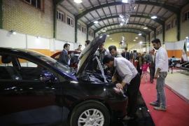 افتتاح نمایشگاه خودروی اردبیل