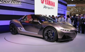 اولین خودروی تولیدی یاماها به نمایش درآمد